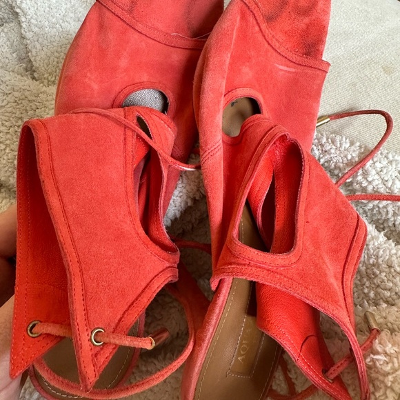 Aquazzura Sexy Thing Coral 38.5 - Picture 7 of 9